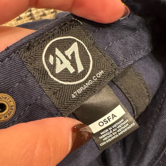 NEW Astros 47 Clean-up MLB Baseball Cap Hat Navy “Dad” Style - Picture 5 of 5